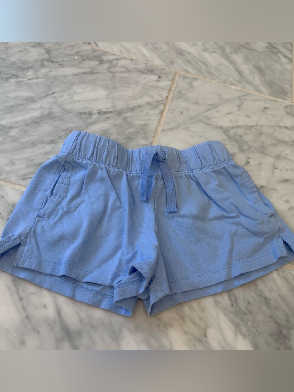 H&M Light Blue Elastic Waist Girls' Shorts